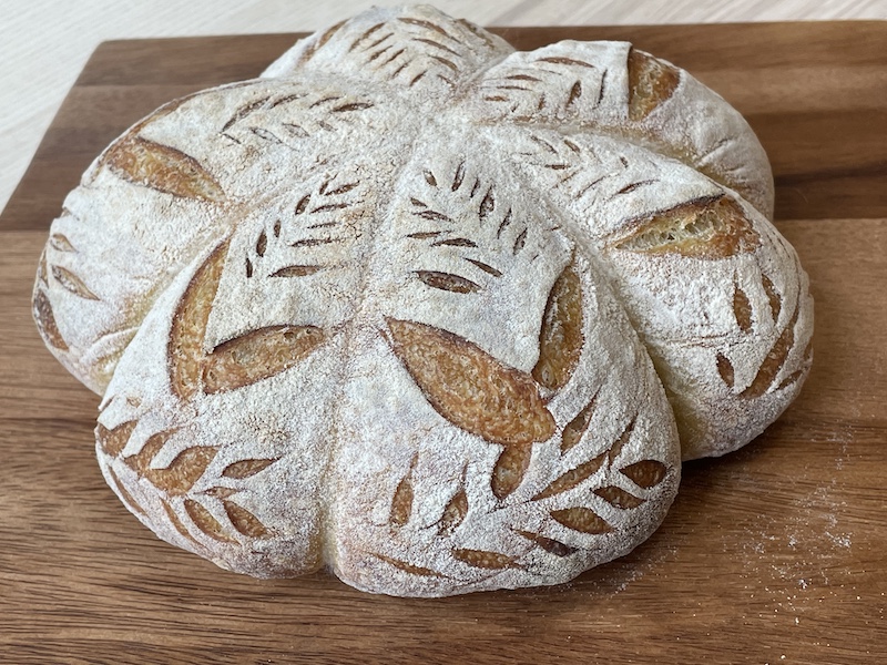 Pão de fermentação natural (c) Baila Bakes