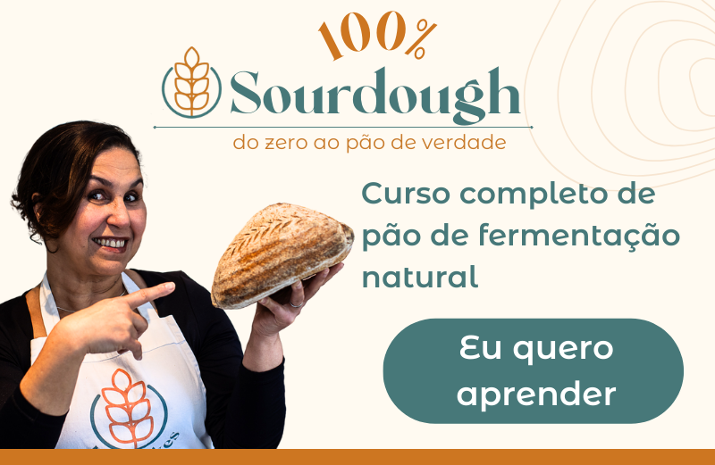 100% sourdough - Curso completo de pão de fermentação natural