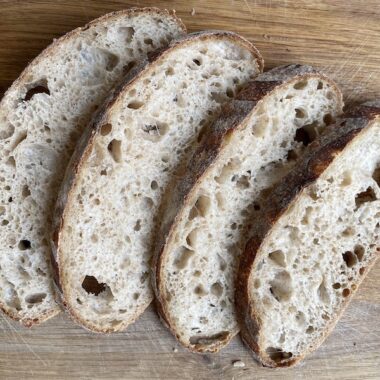 pão de fermentacão natural com farinha de espelta
